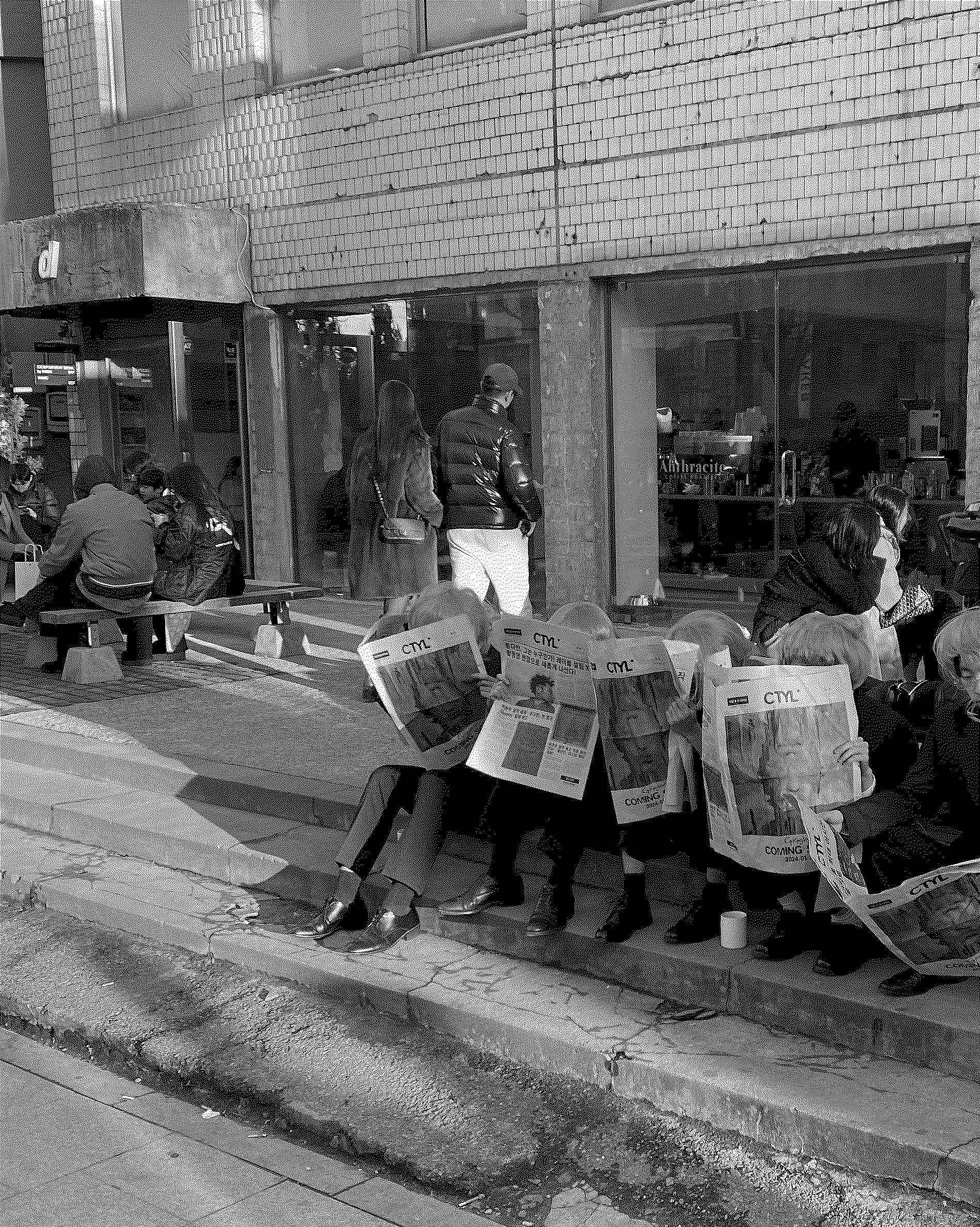 reading the paper